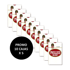 Phillies Blunt Clásico - 10 Cajas x 5