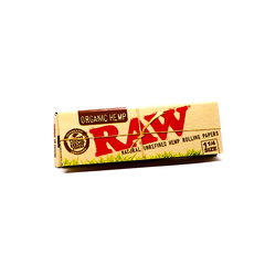 Papel Raw Organic Hemp 1 1/4 - Paquete x 50