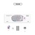 BT21 - Wireless Retro Keyboard - Vante Store | Compre produtos Oficiais de K-Pop