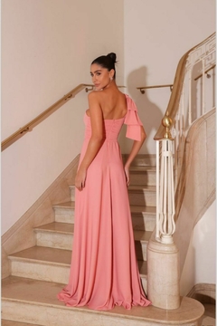 VESTIDO LONGO ROSA CLARO LIZ - buy online