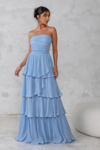 VESTIDO LONGO AZUL SERENITY LUNA