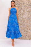 VESTIDO LONGUETE AZUL