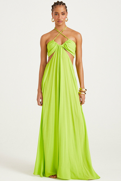 vestido-longo-com-trancado-no-pescoco-verde-limao