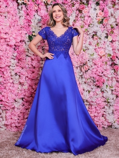 Vestido 330 Azul Royal - comprar online