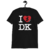 T-Shirt Ride It! I Love DropKnee - Preto e Azul Marinho