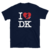 T-Shirt Ride It! I Love DropKnee - Preto e Azul Marinho na internet