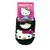 Meia Sapatilha Puket Boneca Hello Kitty Baby Preta