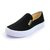 Tênis Slipon Mandala Nobuck Preto - Linha Confort