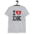 T-Shirt Ride It! I Love DropKnee - Branca e Cinza Mescla - comprar online