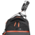 Mochila Nox Luxury Open Series en negro y rojo con compartimiento para raqueta