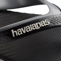 Ojotas Havaianas Dual Preto Cinza Aco