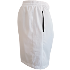 Short Black Crown Cool Elastic Blanco