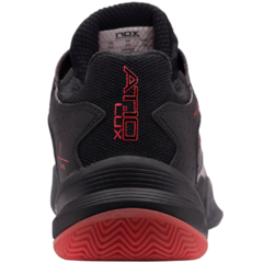 Zapatillas Nox AT10 Lux Negro Rojo