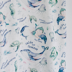 camiseta infantil-oceano-baby-buda-fundo do mar-camisetinha-camiseta bebê-budinha-baleia-preservação da natureza-