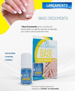 base uñas crescimiento