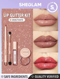 set lip glitter SHEGLAM ENVIO 15/03