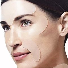 Imagem do Silicone Antirugas 5 peças ( testa, áreas dos olhos e bigode chinês)