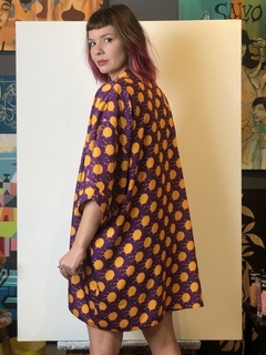 Kimono GOTAS ROXO - comprar online