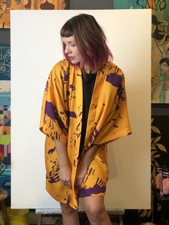 Kimono SPLASH AMARELO - loja online