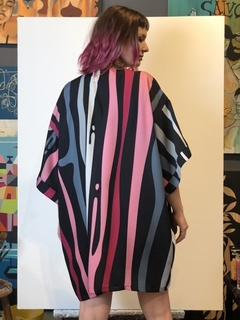Kimono CAMADAS PRETO - comprar online