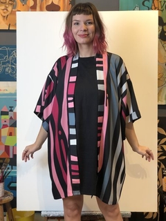 Kimono CAMADAS PRETO - online store