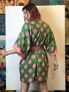 Kimono GOTAS VERDE (MIX) - buy online