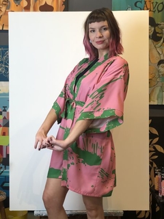 Image of Kimono SPLASH ROSA (MIX)