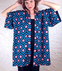 Kimono OVERLOOK AZUL - comprar online