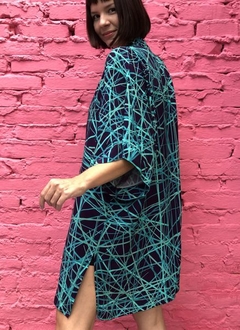 Image of Kimono RISCADO MINTY