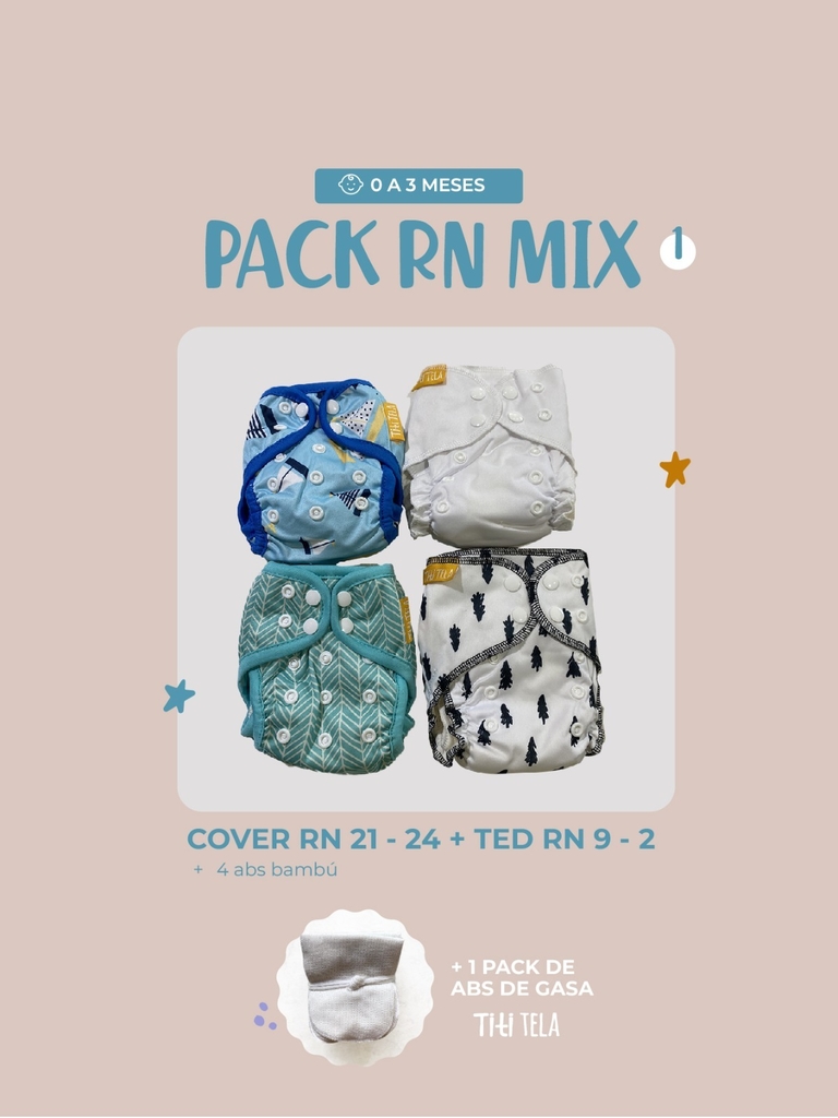 Pack Recien Nacido Mix - Comprar en Titi Tela