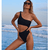 TRIKINI SNAKE NEGRO - Lulibikinis