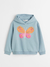 Buzo mariposa celeste - comprar online