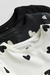 Camiseta blanca con corazones grises - comprar online