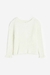 Sweater white canale blanco