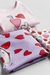 Camiseta rosa con corazones - comprar online