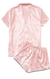 Imagen de Pijama satén rayas rosa y blancas