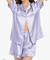 Pijama Saten de seda lila - comprar online