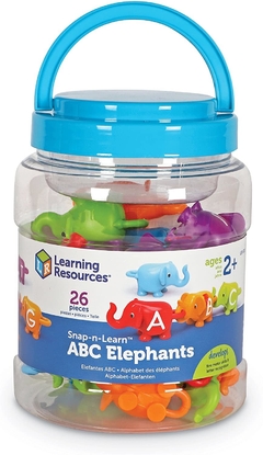 Alfabeto Elefante 26 peças - Learning Resources - comprar online