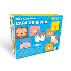 Jogo da Memória cara de bicho