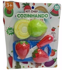 Kit chef cozinhando crec crec