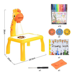Mini Mesa infantil projetor desenho - comprar online