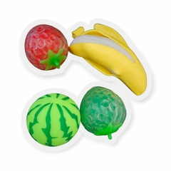 Splash Ball Kit Com 4 Unid Frutas E Legumes Fidget Toys - comprar online