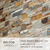 Revestimiento Misiones Piedra Natural Delfos Oxido Panel 18x35cm en internet
