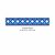 Guarda en Venecitas Celeste Blanco Azul Alto: 15,2cm Precio por metro Lineal - tienda online