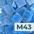 Venecitas Nacionales Azul Claro M43 1/2 Kilo en internet