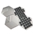 Revestimiento en malla de acero inoxidable Pisa - Hexagonal Combinada - Moncalieri