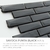 Revestimiento en malla de Acero Inoxidable SAVOCA PUNTA BLACK MATE por placa - Moncalieri revestimientos