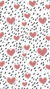 STENCIL CORAZONES Y PINCELADAS 2 PIEZAS - buy online