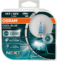 LÂMPADA HALÓGENA COOL BLUE INTENSE NEXT GENERATION H7 64210CBN 55W 12V DUO