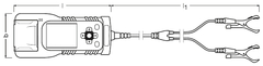 TESTADOR PROFISSIONAL DE BATERIA 12V/24V OSRAM - MODELO OBAG900 - Multifunção: Scanner de Bateria, Alternador e Motor de Partida. - Osram